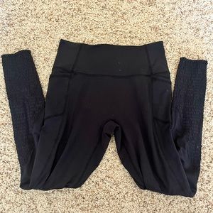 black free people movement leggings size m